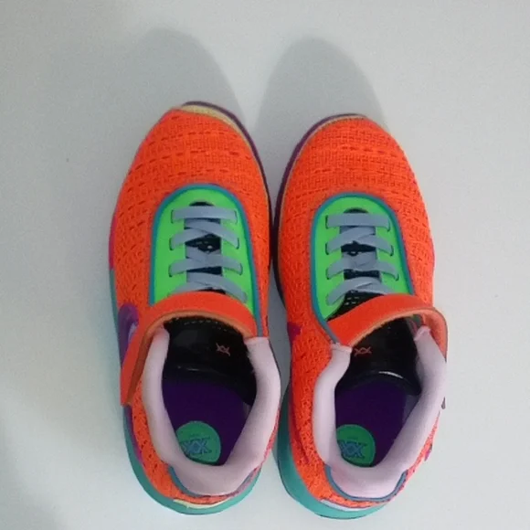 Nike Kids Sneakers - Orange, Purple, Green - Picture 2 of 5